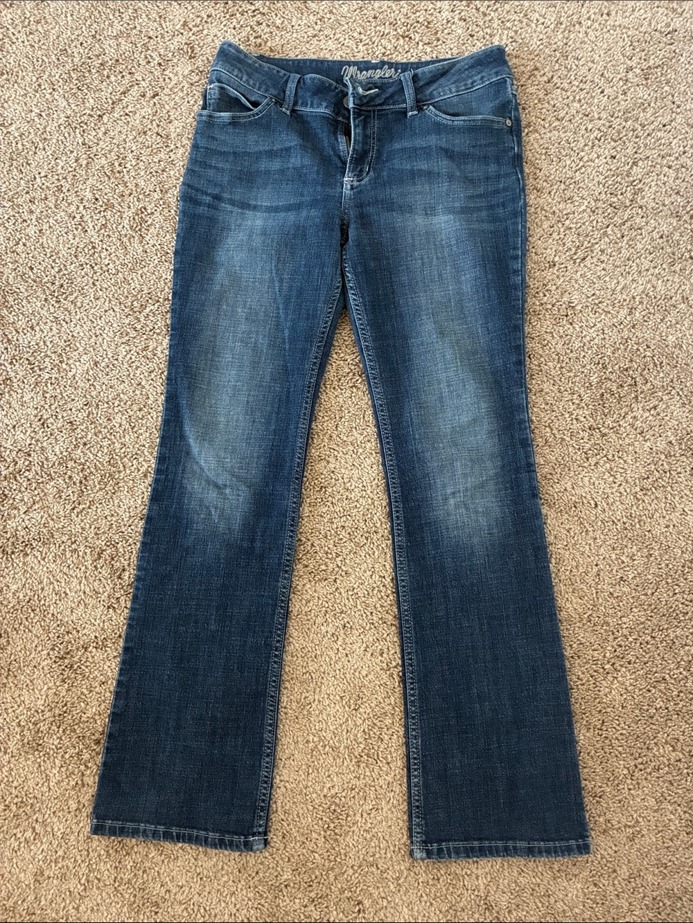 Wrangler Women’s Medium Blue Bootcut Jeans